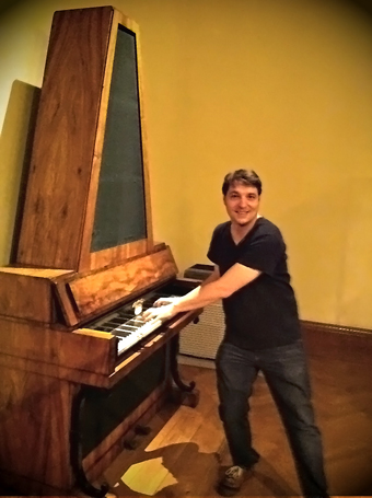 Wolfgang Seligo, Giraffenklavier, upright piano